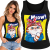 TANK TOP DAMSKI ŚMIESZNY  MEOW!